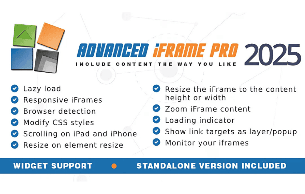 Download Advanced iFrame Pro