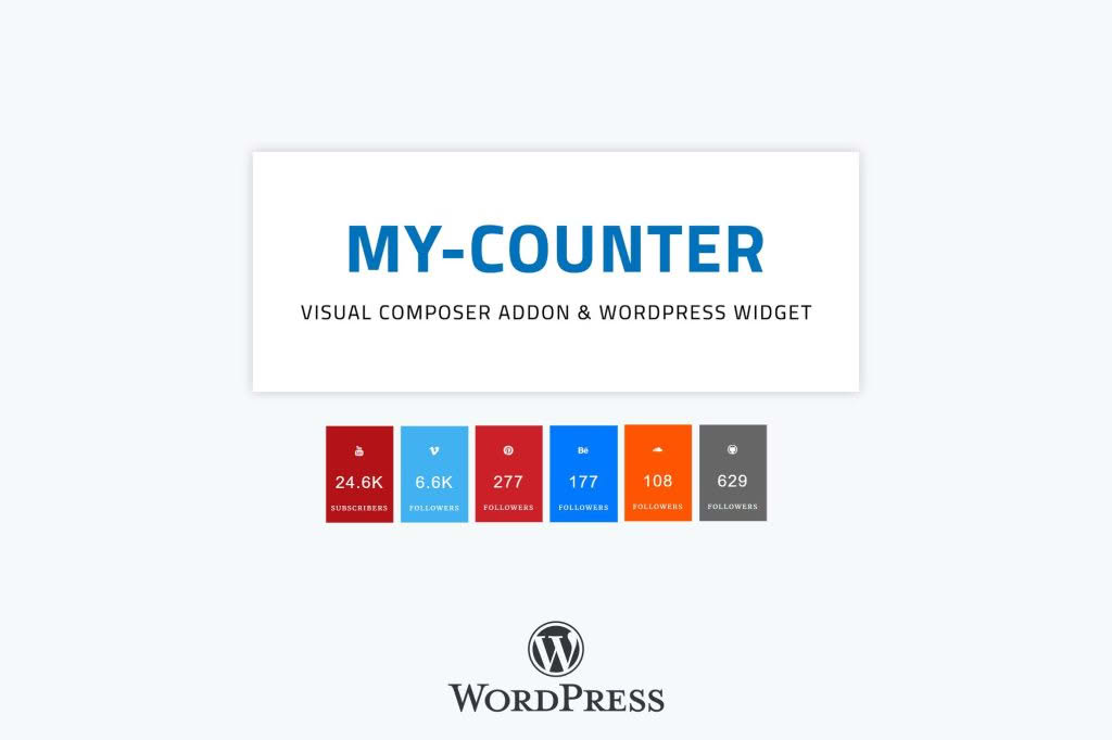 Download MY-Counter | Visual Composer Addon & Widget
