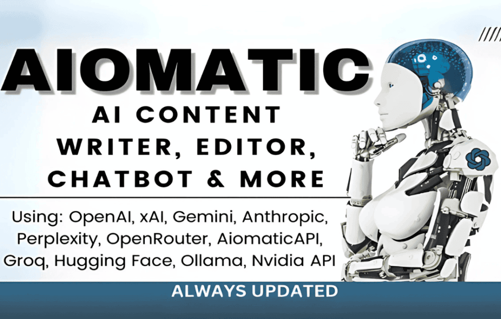 Download Aiomatic - Automatic AI Content Writer
