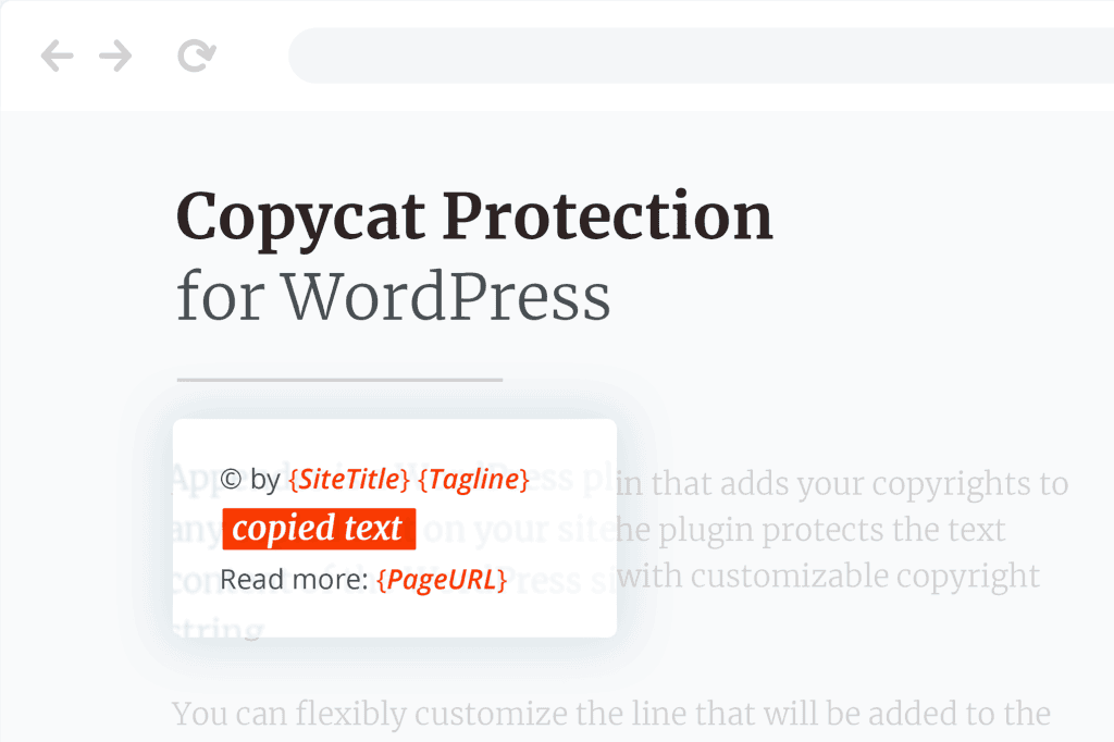 Download Copycat Protector for WordPress