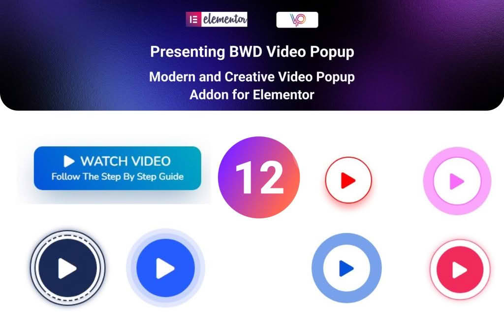 Download Video Popup addon for elementor