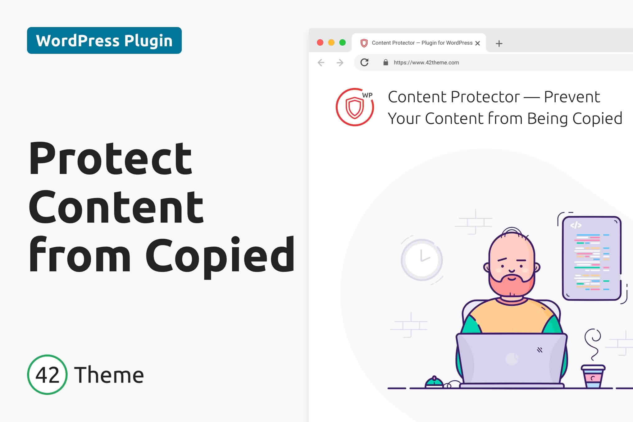 Download Content Protector - Protect Site from Being Copied
