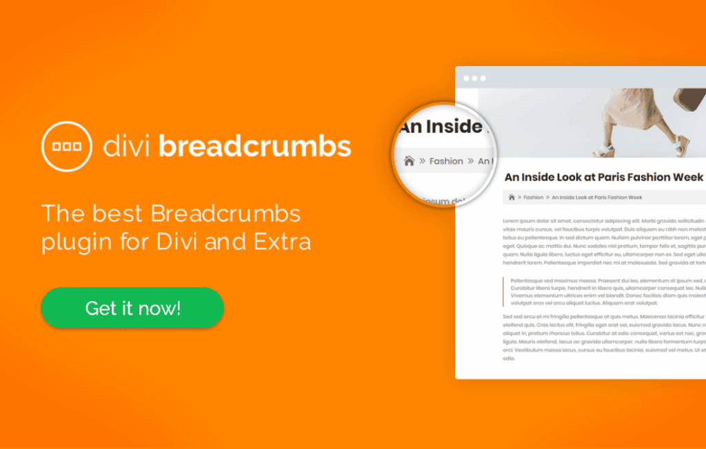 Download Divi Breadcrumbs