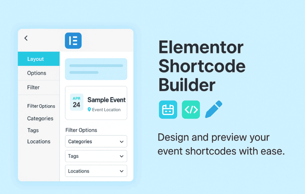 Download Elementor Shortcode Builder for MEC