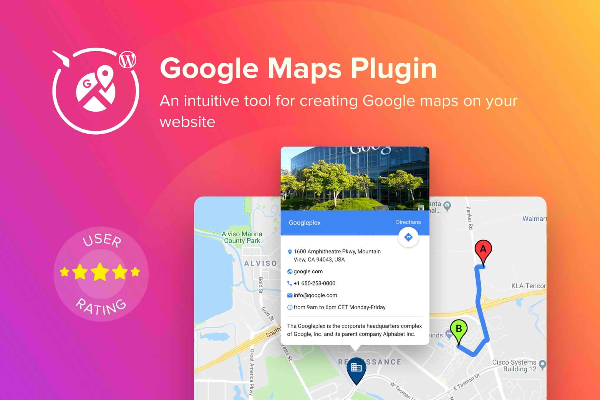Download WordPress Google Maps Plugin