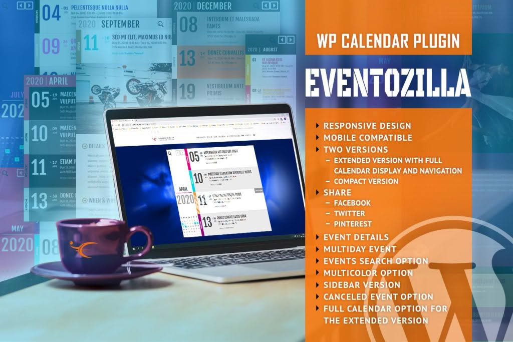 Download EventoZilla - Event Calendar WordPress Plugin