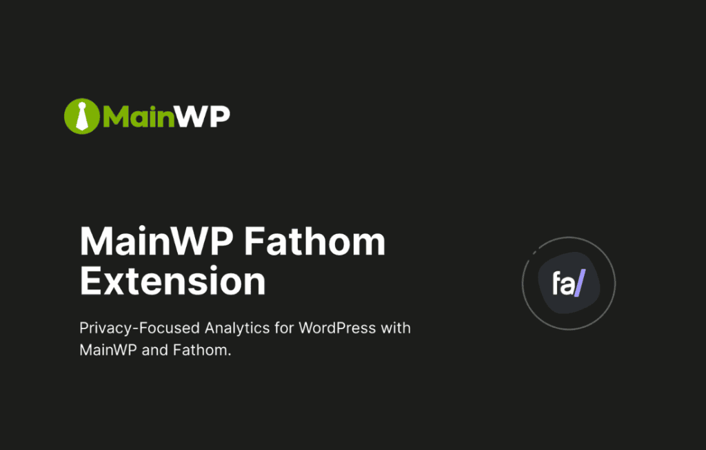 Download MainWP Fathom Extension