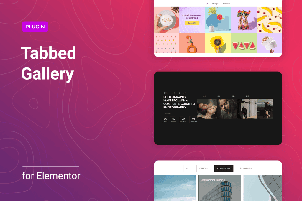 Download Tabbed Gallery for Elementor