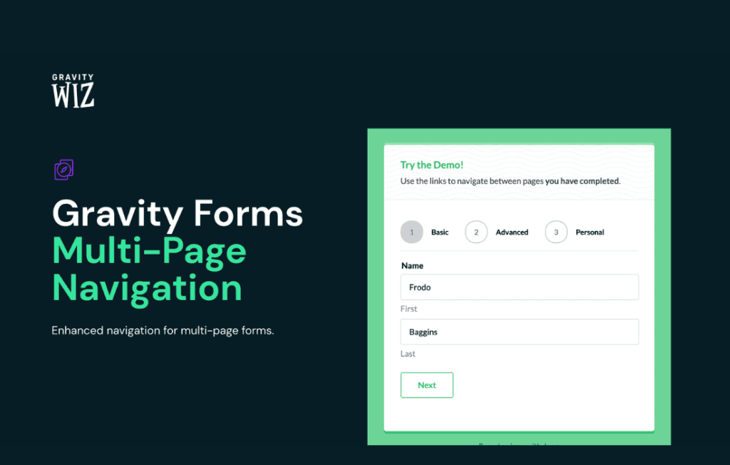 Download Gravity Perks Multi-page Navigation
