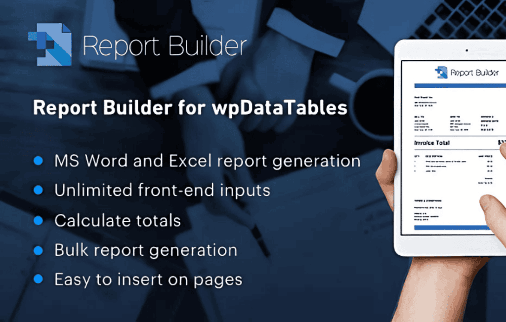 Download Report Builder for wpDataTables