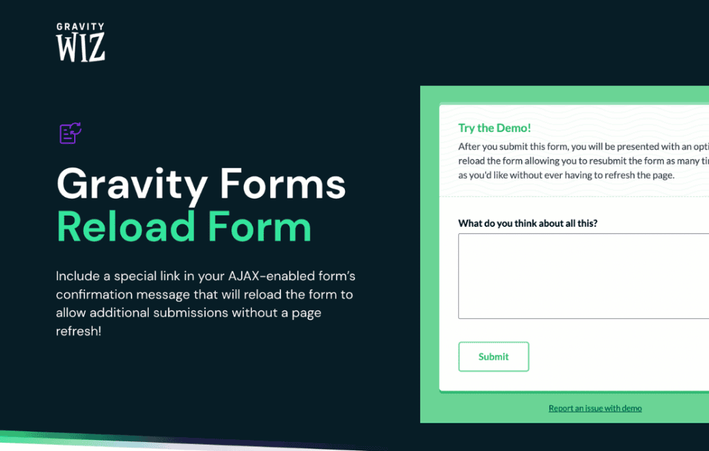 Download Gravity Perks Reload Form