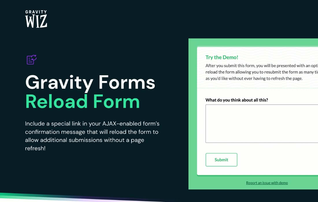 Download Gravity Perks Reload Form