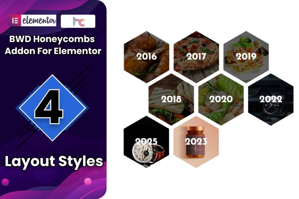 Download Honeycombs Addon For Elementor