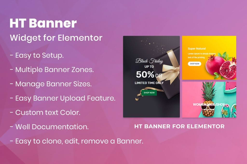 Download HT Banner for Elementor