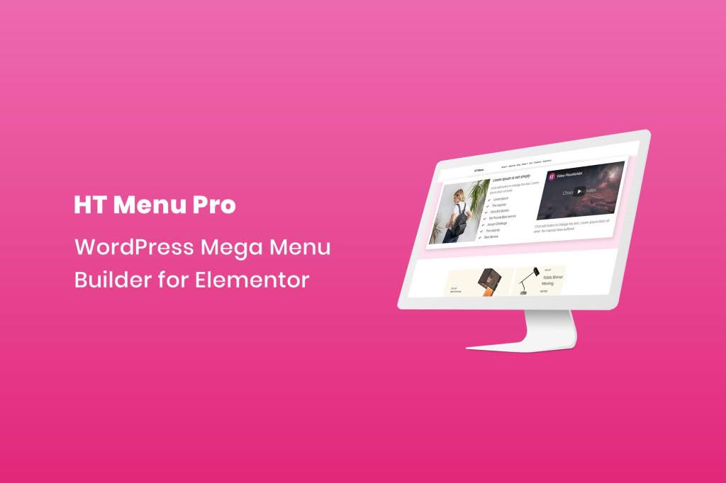 Download HT Menu Pro - WordPress Mega Menu Builder for Elementor