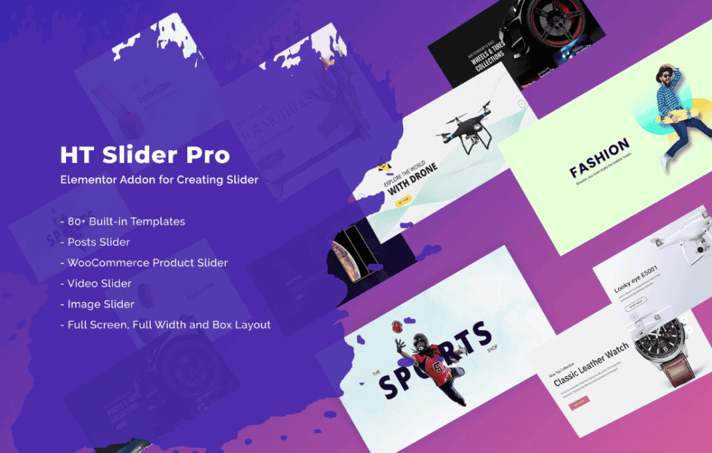 Download HT Slider Pro For Elementor