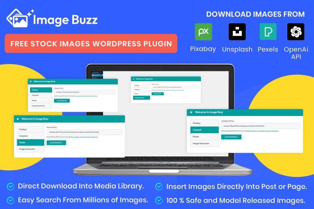 Download Image Buzz - Free Stock Images WordPress Plugin