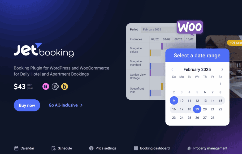 Download JetBooking For Elementor