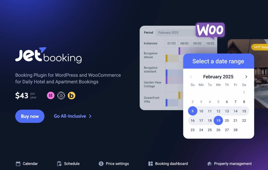 Download JetBooking For Elementor