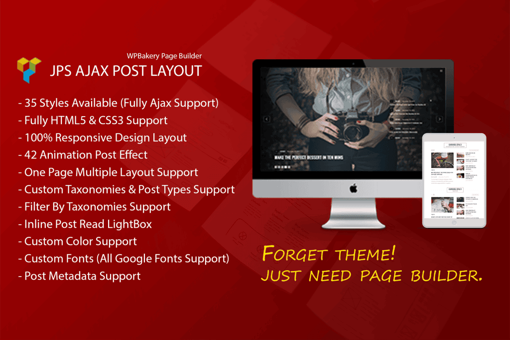 Download JPS Post Layout - Addon For WPBakery Page Builder