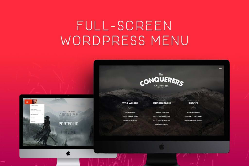 Download Jumbo: Fullscreen WordPress Menu