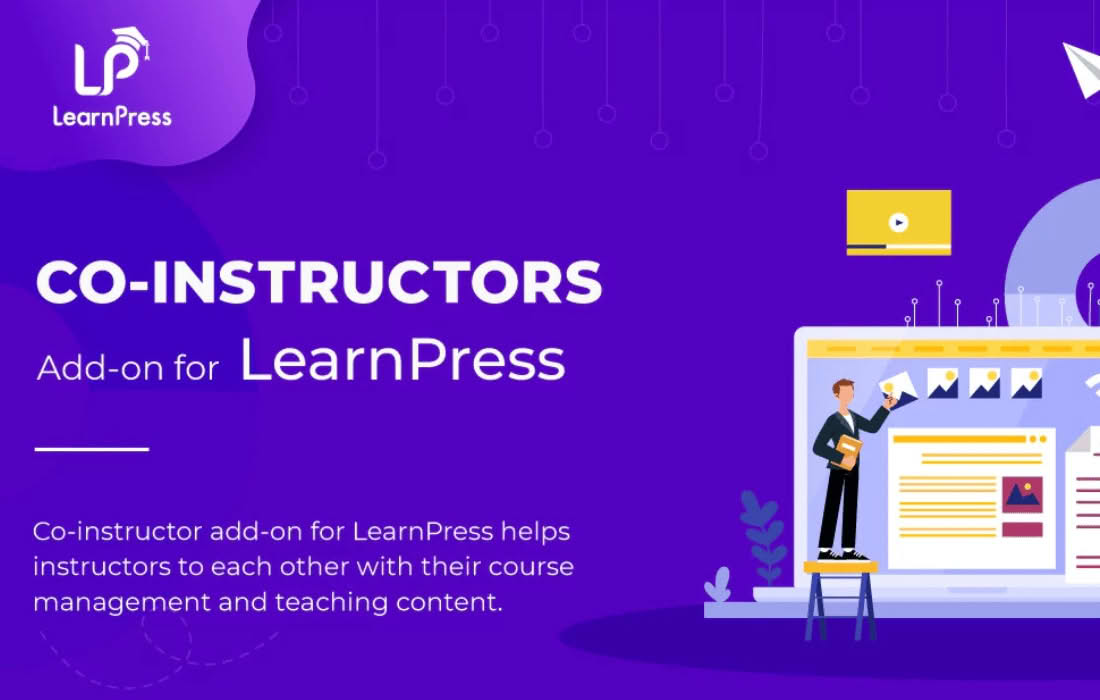 Download LearnPress Co-instructor Add-on