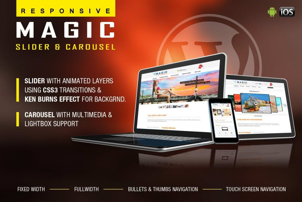 Download Magic Responsive Slider and Carousel - WP Plugin
