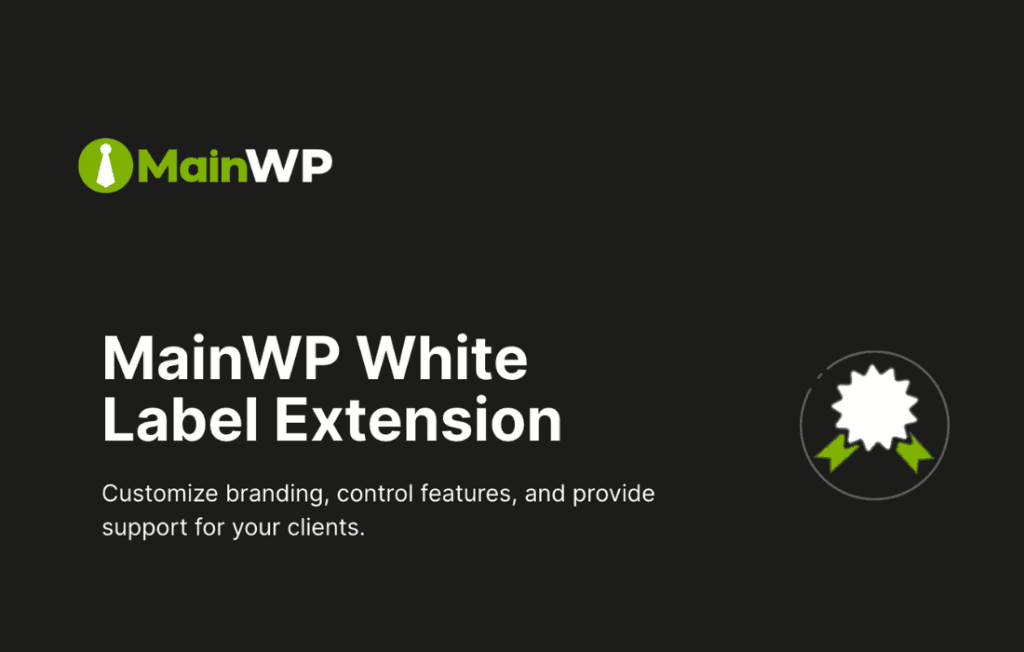 Download MainWP White Label Extension