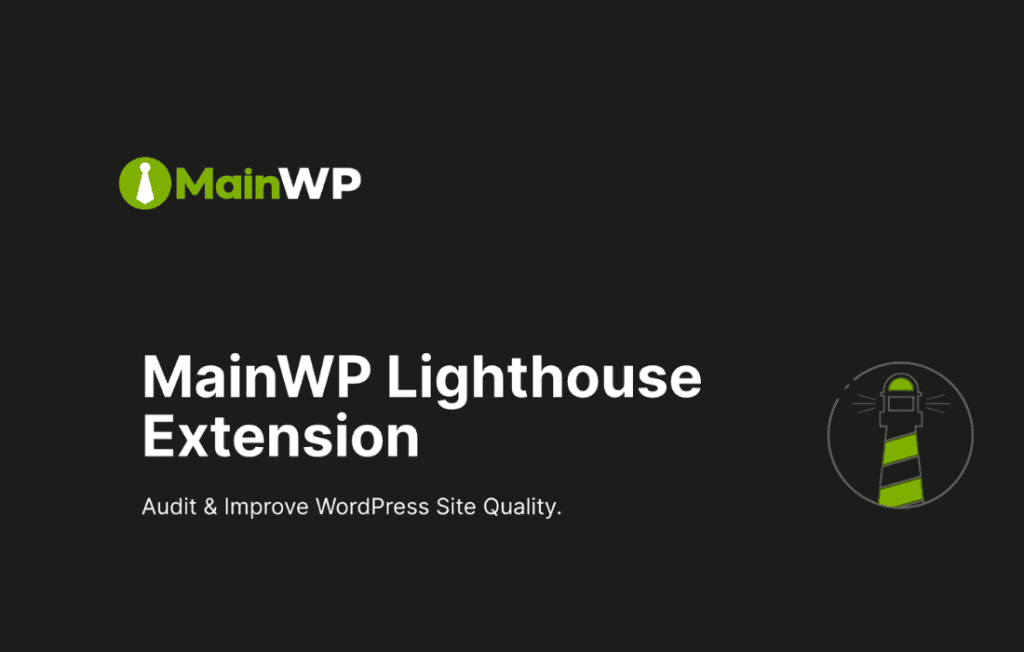 Download MainWP Lighthouse Extension