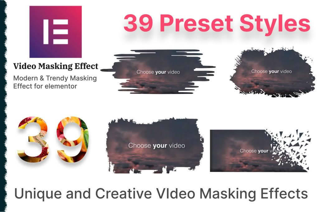 Download Masking Video addon for Elementor