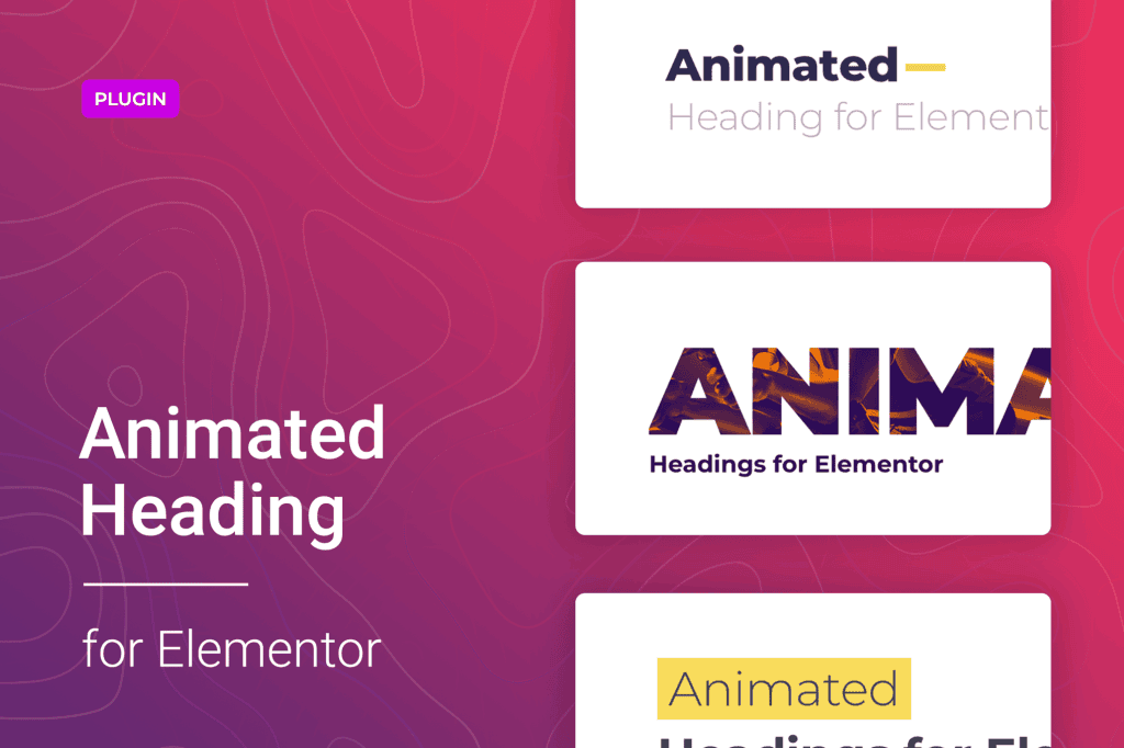 Download Animated Heading for Elementor