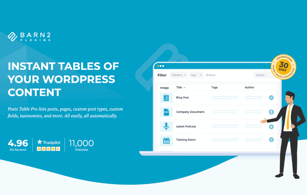 Download Posts Table Pro