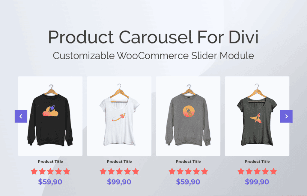 Download Product Carousel for Divi and WooCommerce