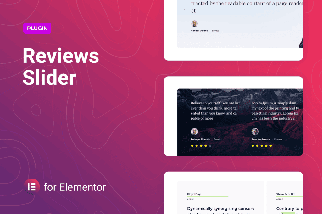 Download Reviews Slider for Elementor