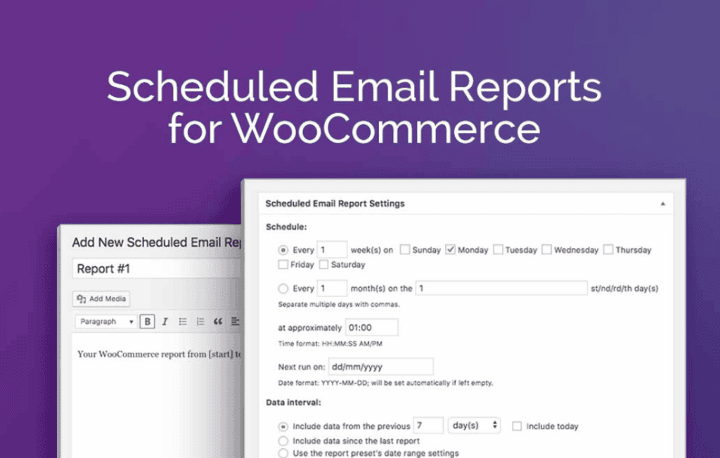 Download Scheduled Email Reports for WooCommerce