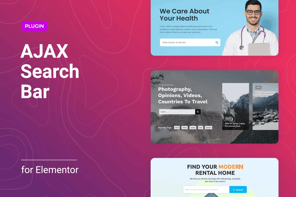 Download Ajax Search for Elementor