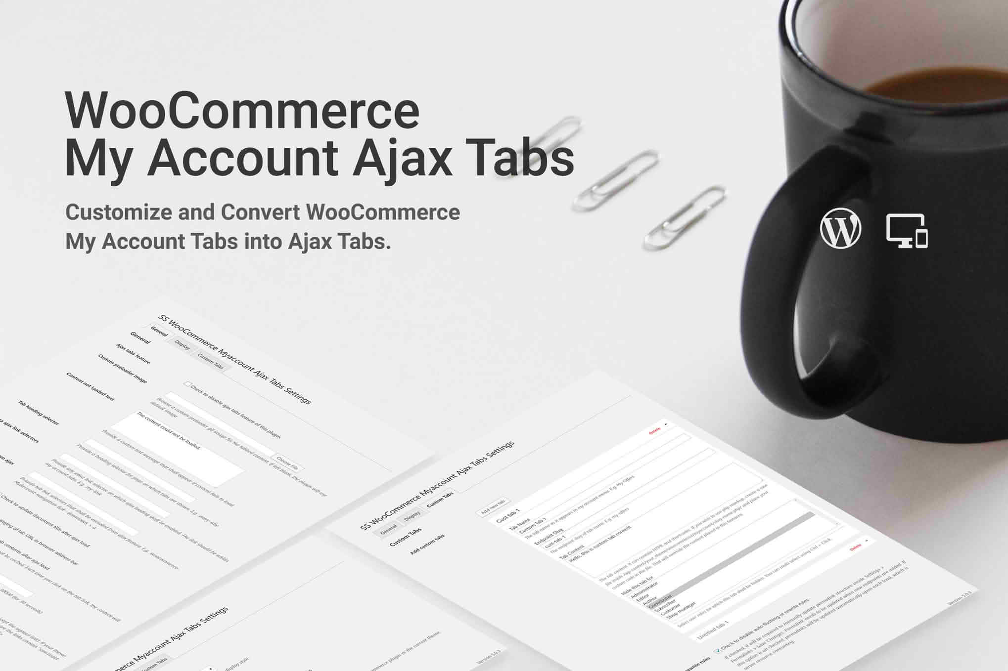 Download SS WooCommerce Myaccount Ajax Tabs