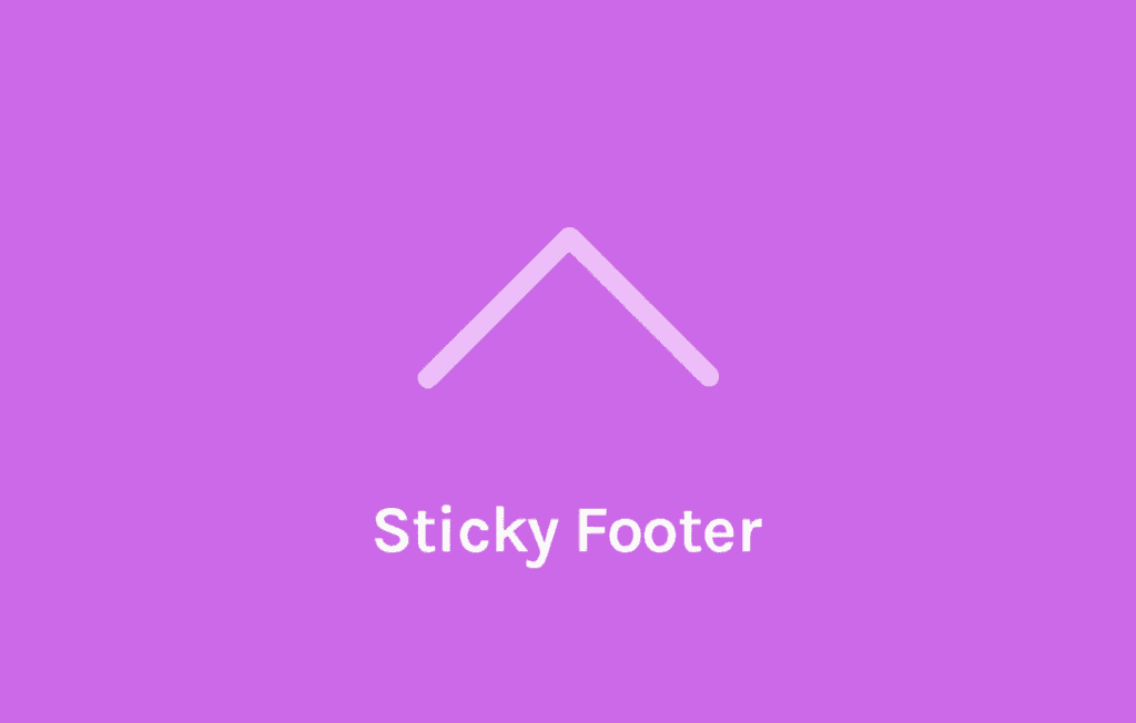 Download OceanWP Sticky Footer