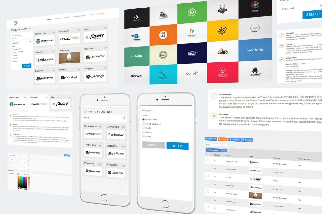 Download Super Logos Showcase for WordPress