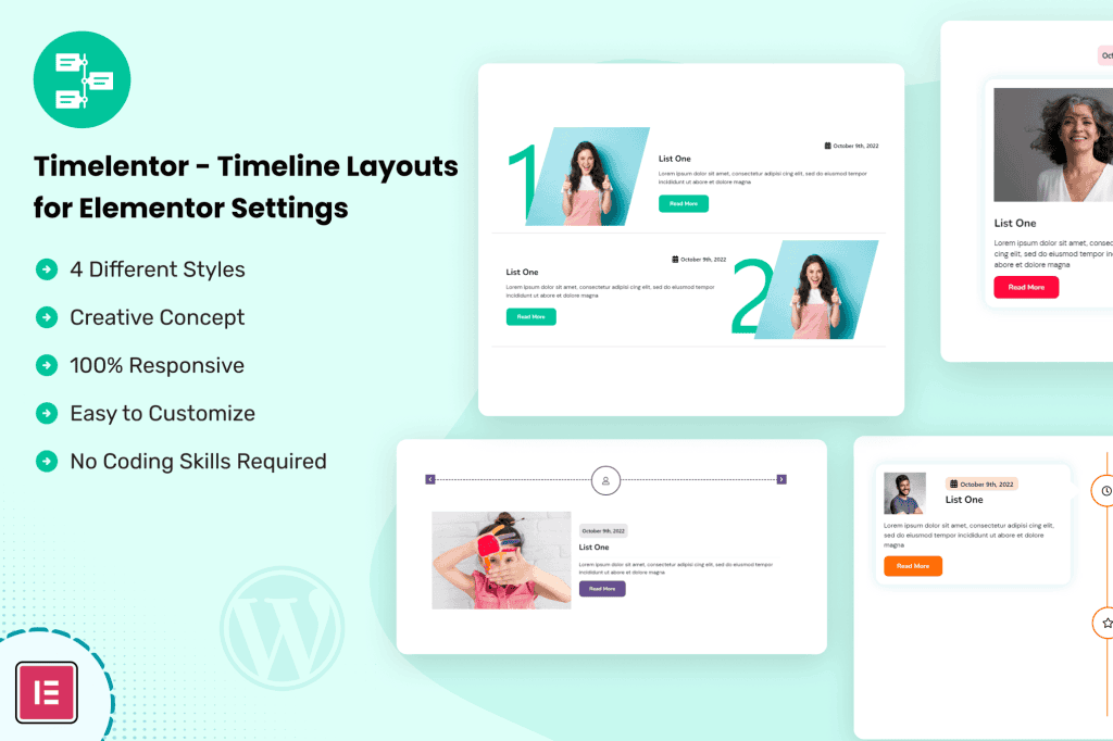 Download Timelentor - Timeline Layouts for Elementor