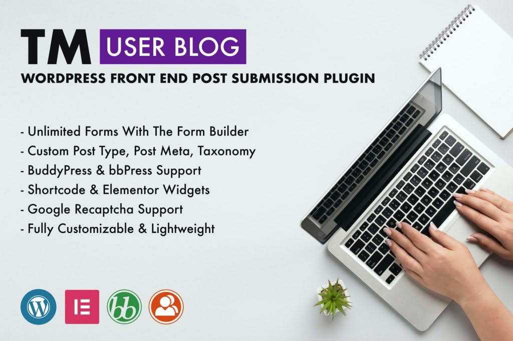 Download TM User Blog - WordPress Front End Post Submission