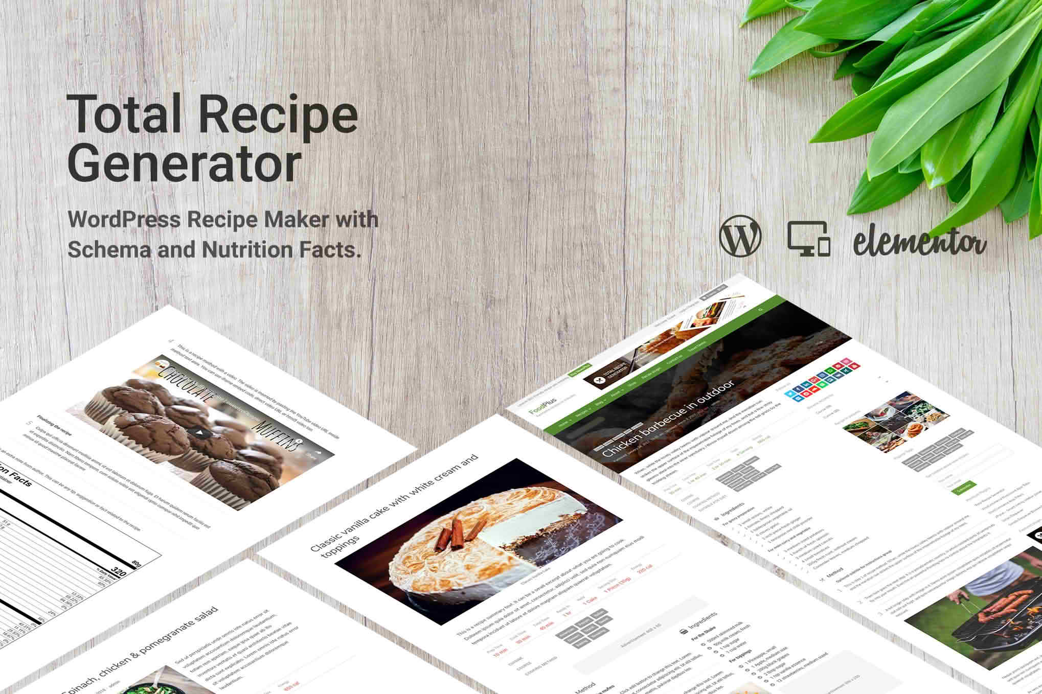 Download Total Recipe Generator for Elementor