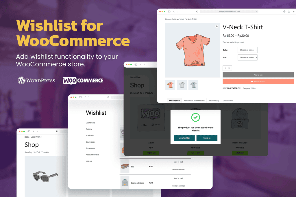 Download TW Wishlist for WooCommerce