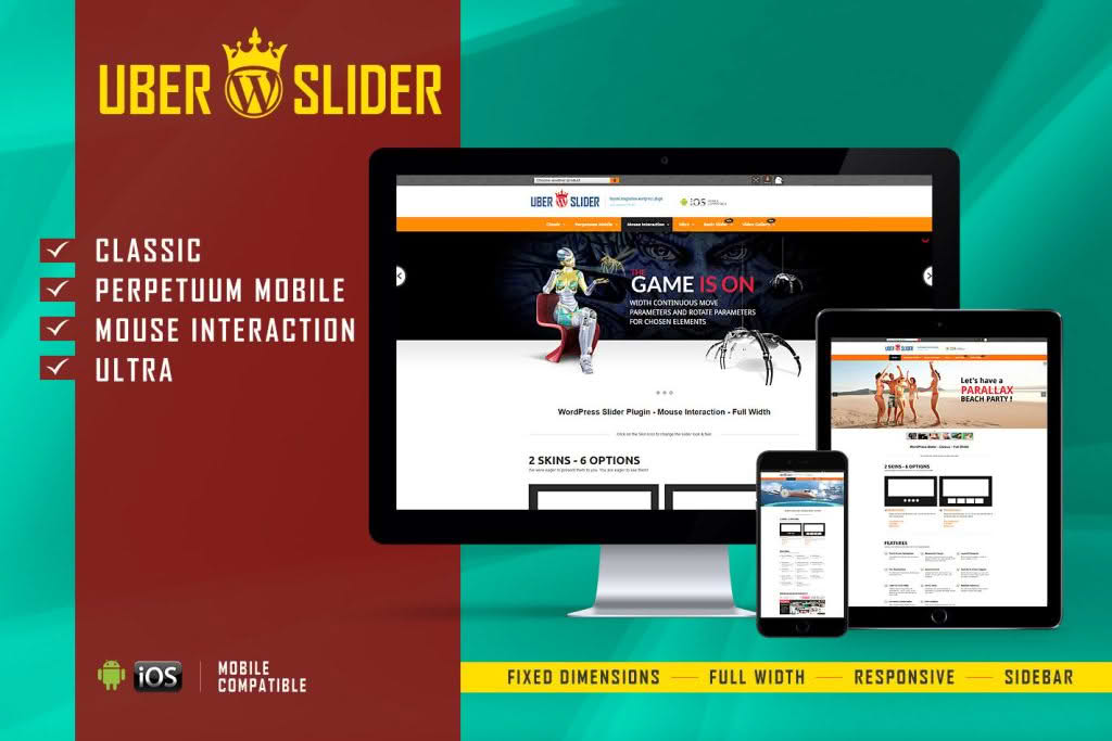 Download UberSlider - Layer Slider WordPress Plugin