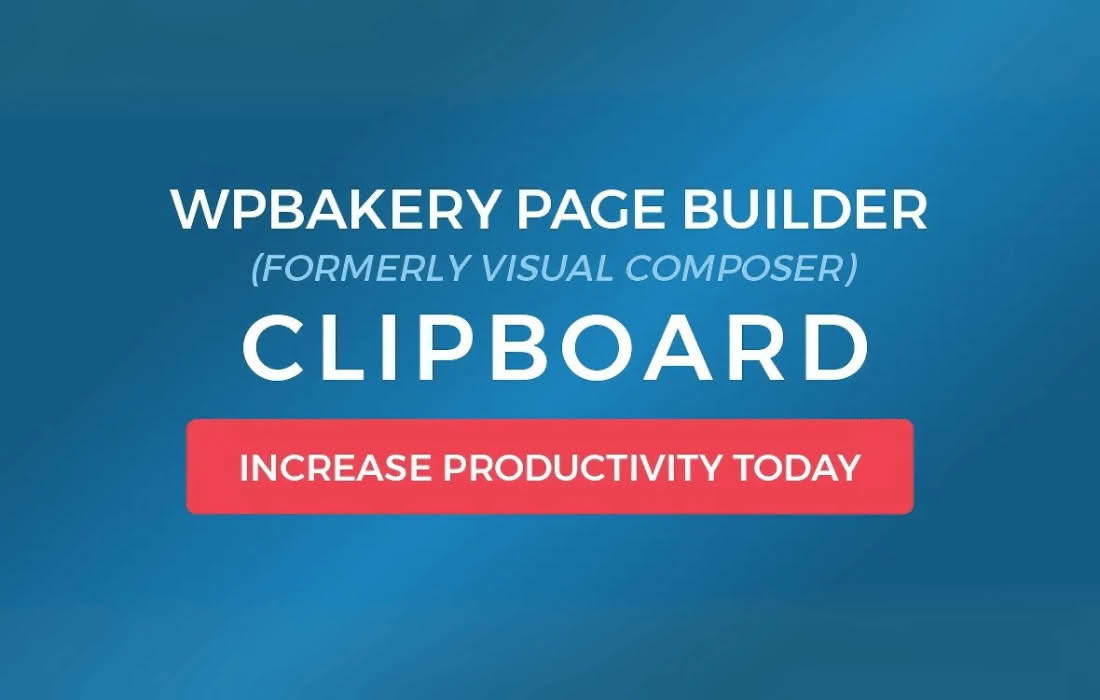Download WPBakery Page Builder Clipboard