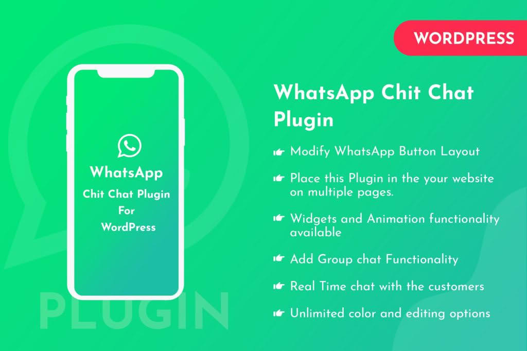 Download WhatsApp Chit Chat Plugin For WordPress