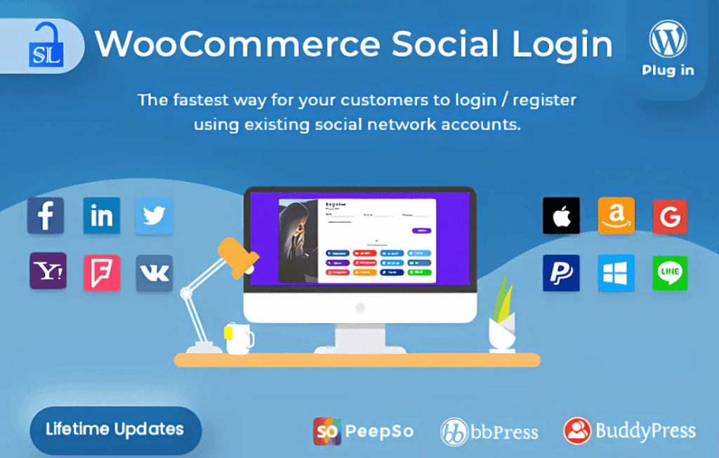 Download WooCommerce Social Login