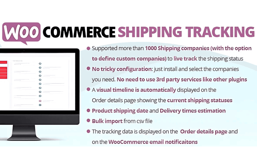 Download WooCommerce Shipping Tracking