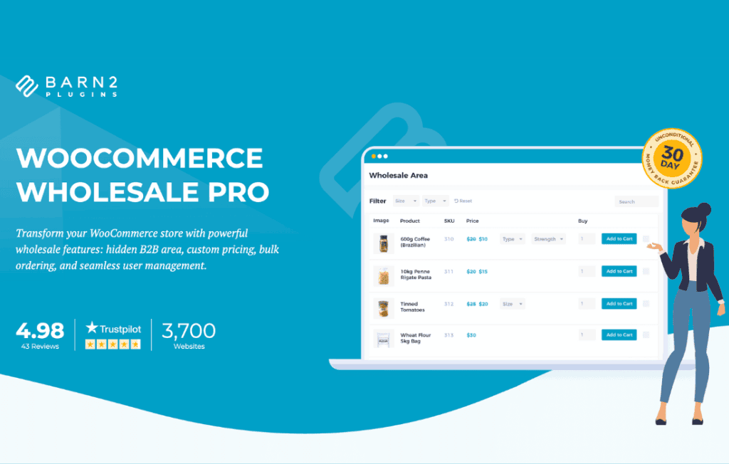 Download WooCommerce Wholesale Pro