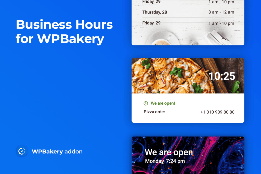 Download Business Hours for WPBakery